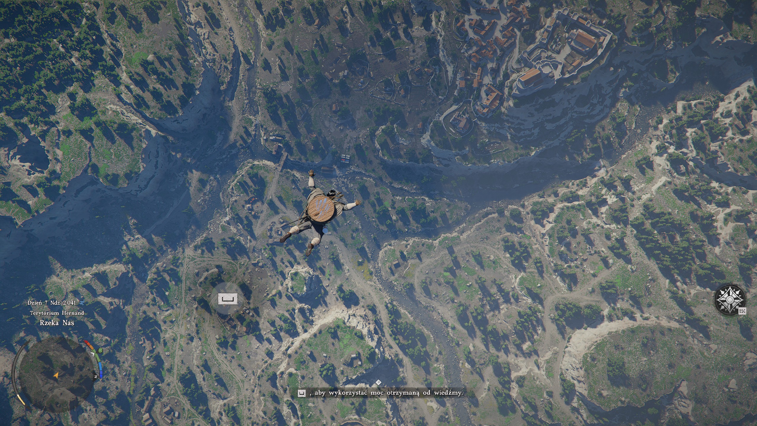 Crimson Desert - Kobieta w bieli: Biała Wrona, latanie, skrzydła