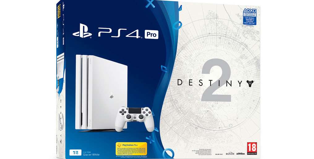 Białe PS4 Pro w zestawie z Destiny 2