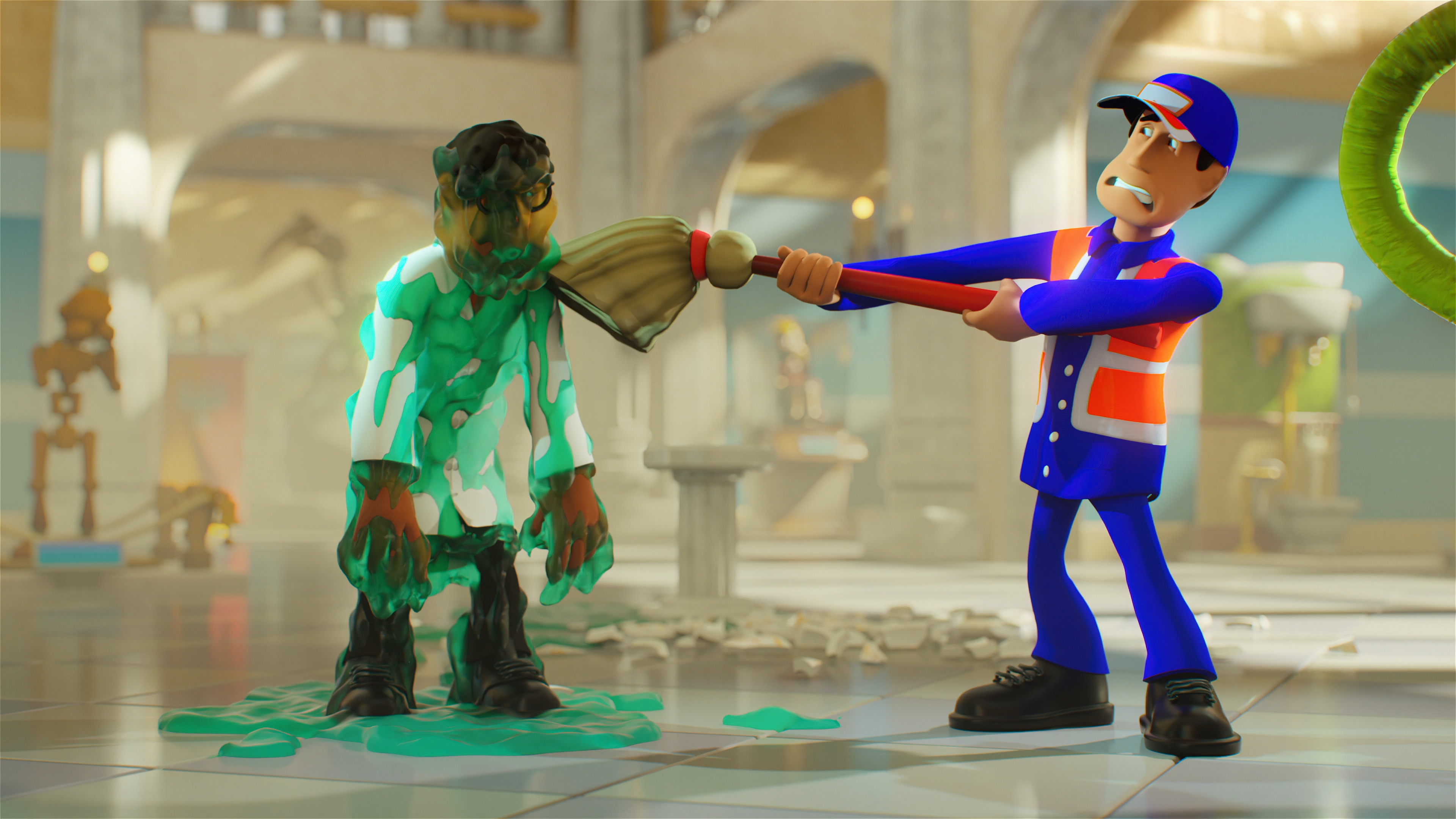 Two Point Museum - recenzja - humoru nie brakuje