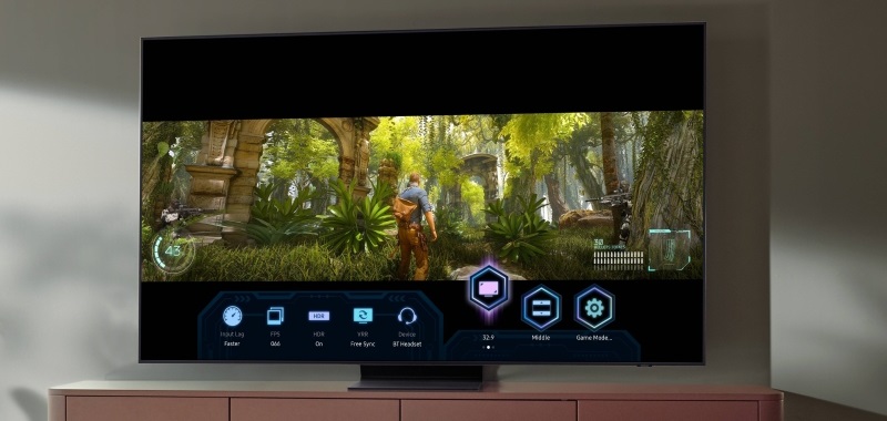 Jaki telewizor do konsol w 2021 roku? Samsung przedstawia sprzęt do między innymi PS5 i Xbox Series X|S
