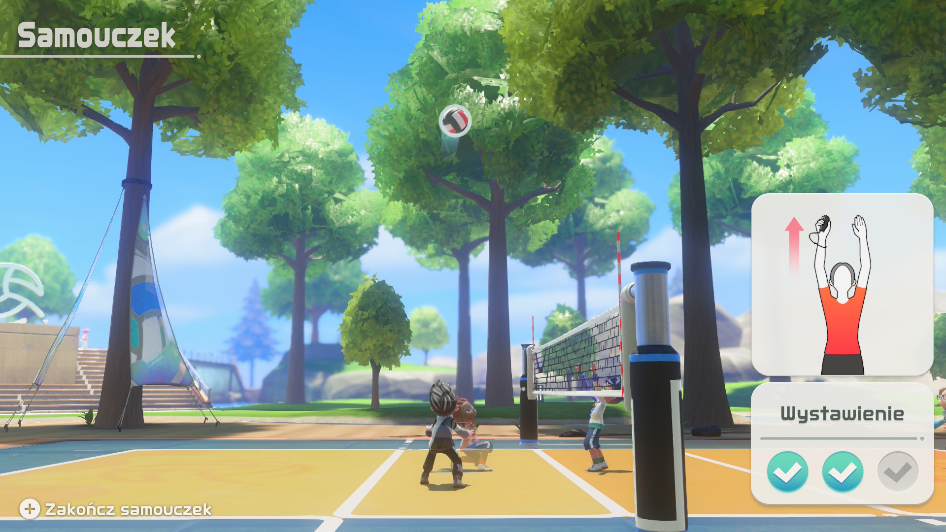 Nintendo Switch Sports Resort - recenzja gry. Siatkówka