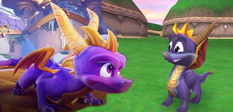 Spyro Reignited Trilogy. Porównanie PS4 vs. PSX pokazuje mnóstwo nowości w remake&#039;u