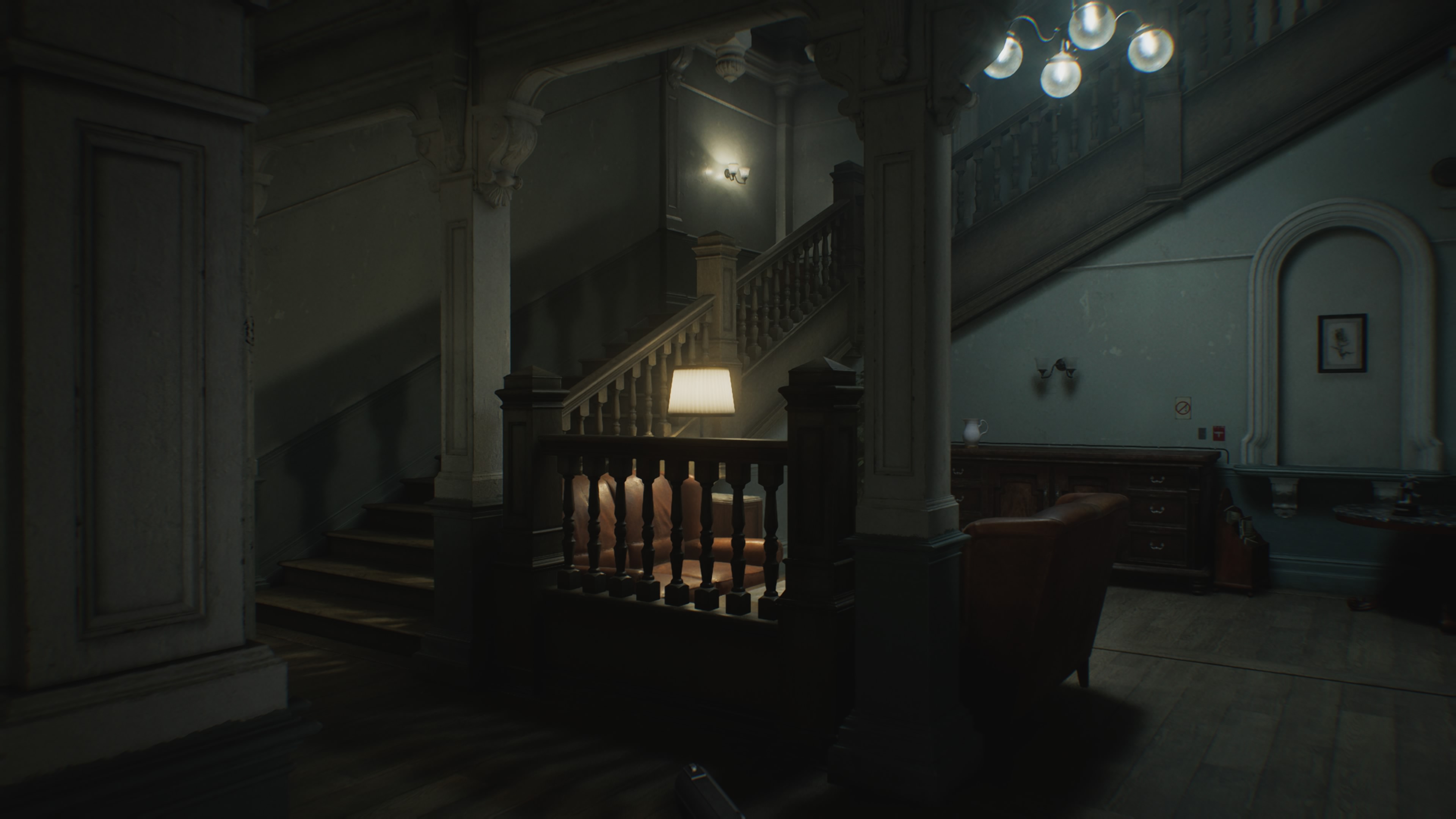 Resident Evil Requiem - Grace: biuro kierownika badań, kłódka, rozpuszczalnik, 1 poziom identyfikatora