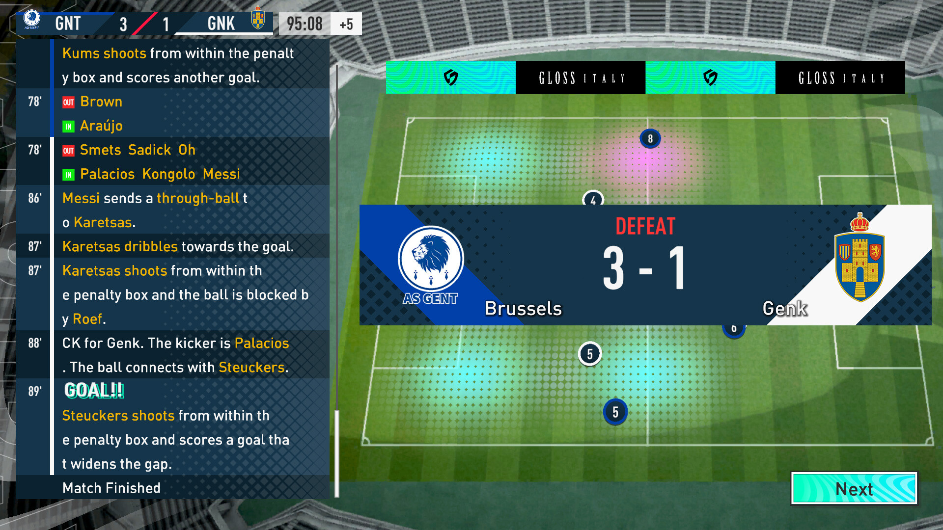 SEGA Football Club Champions 2025 #1