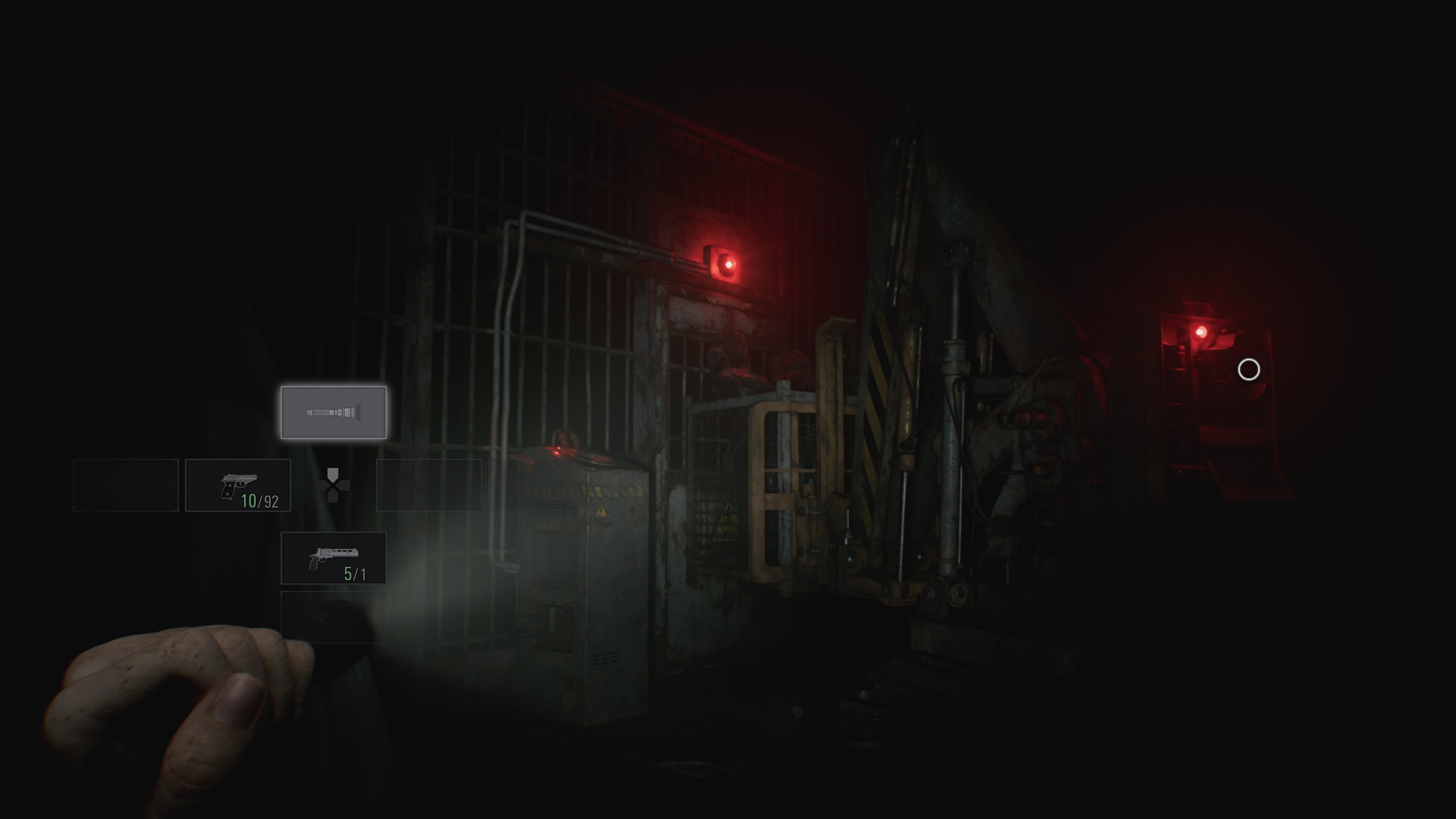 Resident Evil Requiem - Grace: klucz nasadowy, kotłownia, przetwórnia, wózek widłowy, zawór, ciała, winda