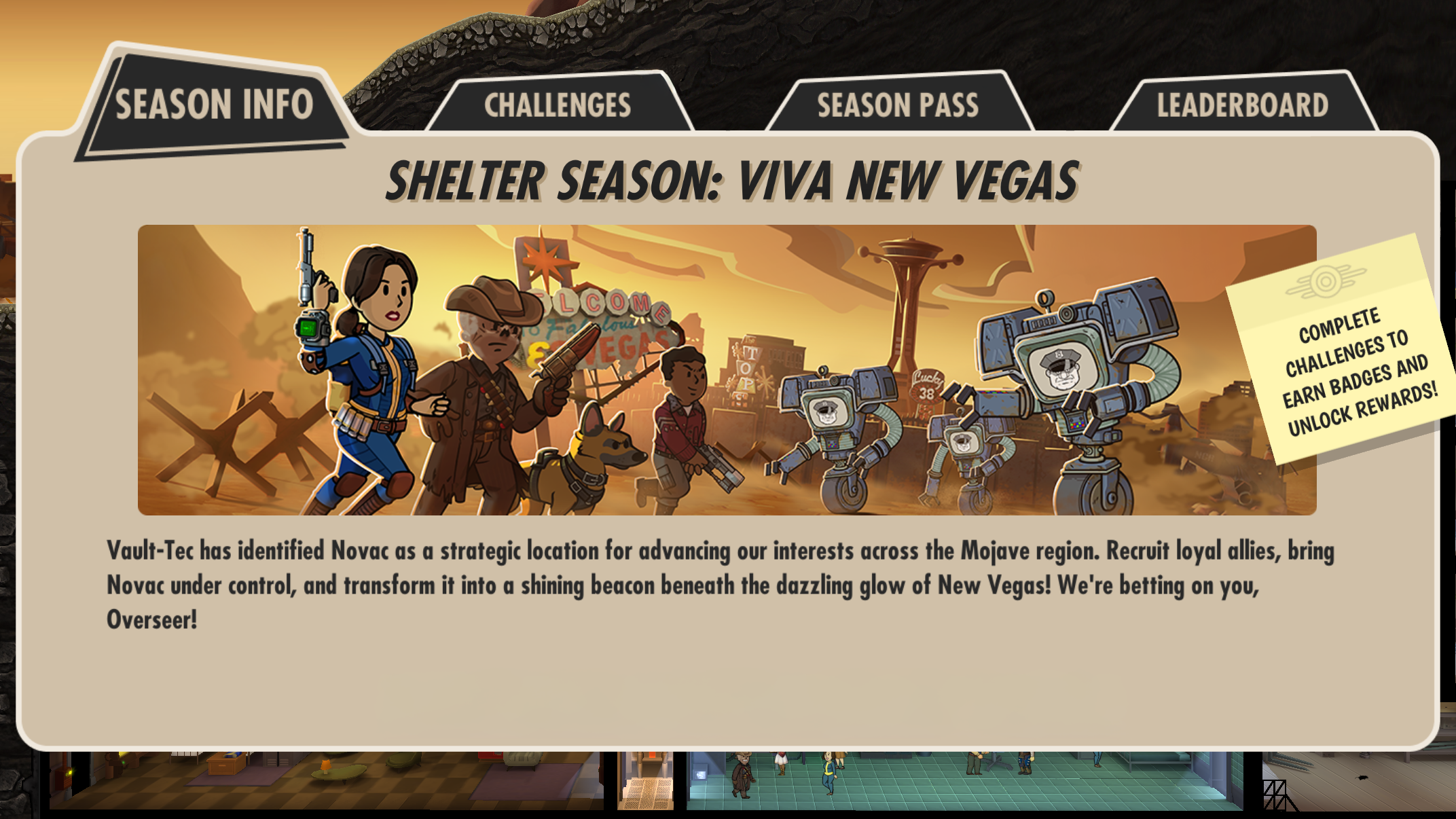 Fallout Shelter – Viva New Vegas #1