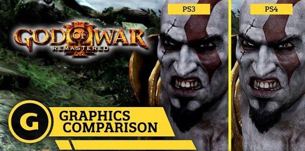 Porównanie graficzne God of War III na PS4 i PS3