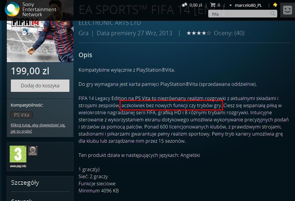 Brak nowych funkcji....Eh...