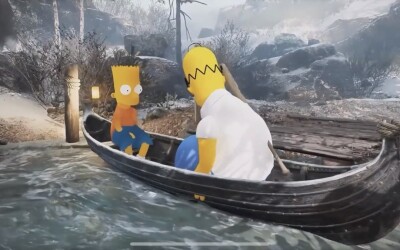 God of War x Simpsonowie zachwyca graczy. Modyfikacja otrzymała pełne udźwiękowienie