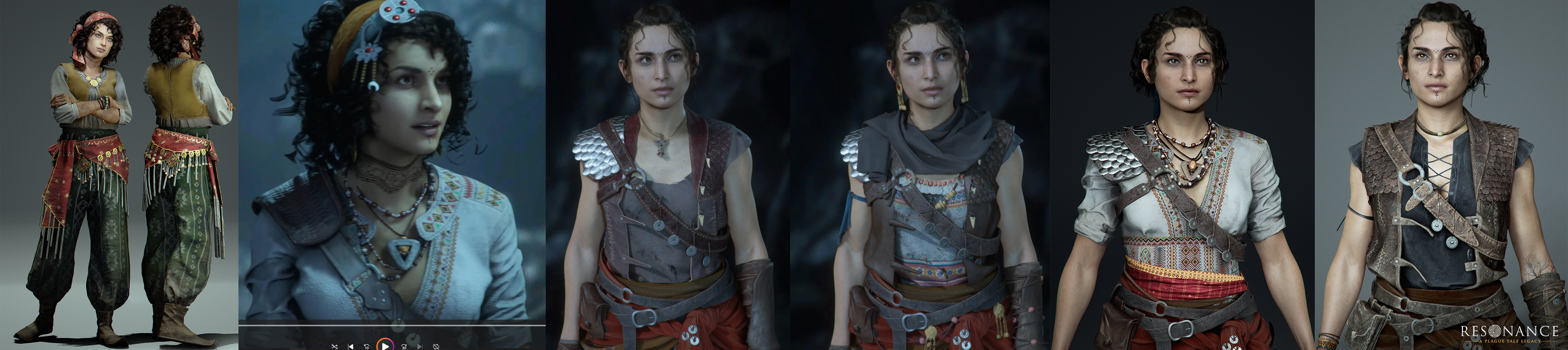 Resonance: A Plague Tale Legacy - Sophia concept arts #2