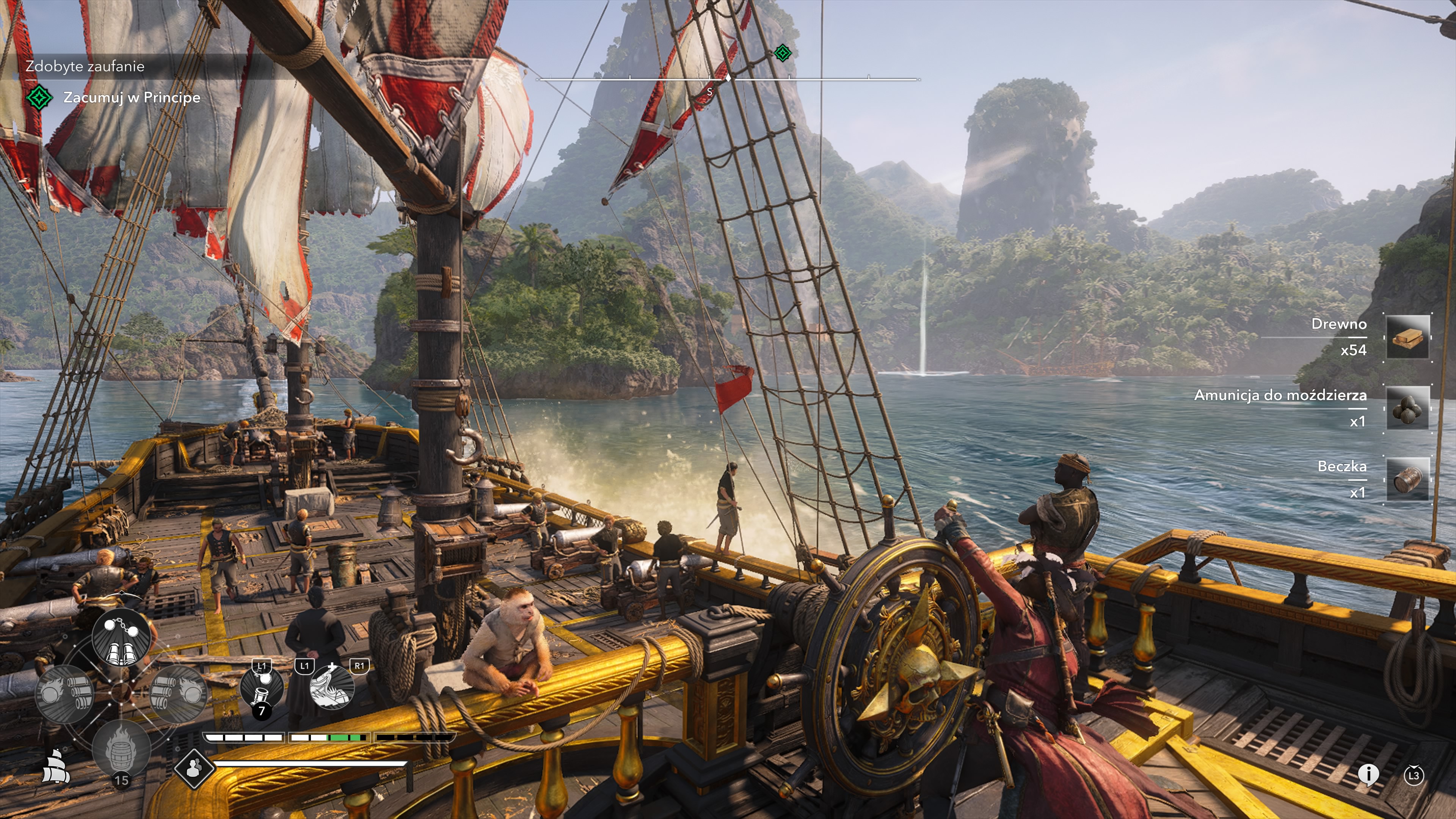 Assassin's Creed Black Flag Resynced - Zdobyte zaufanie: Afryka, Principe, Mędrzec, Burgess, Cockram