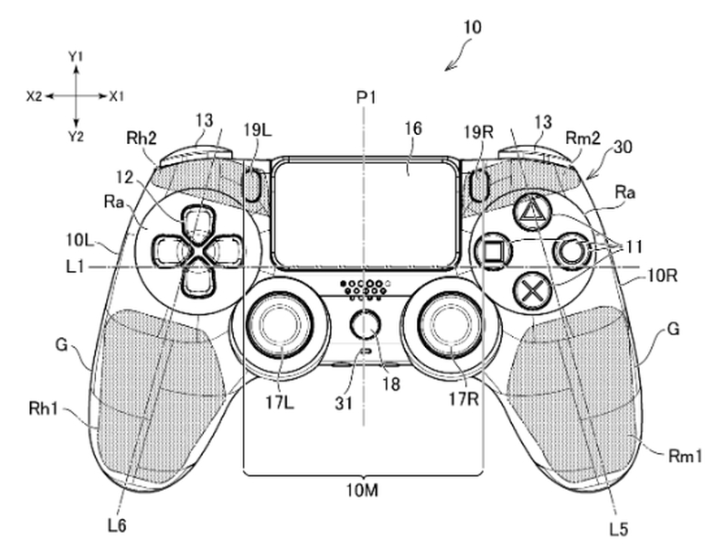 PS5 DualSense na zdjęciach z patentu. Sony zadbało o odpowiednie działanie sprzętu