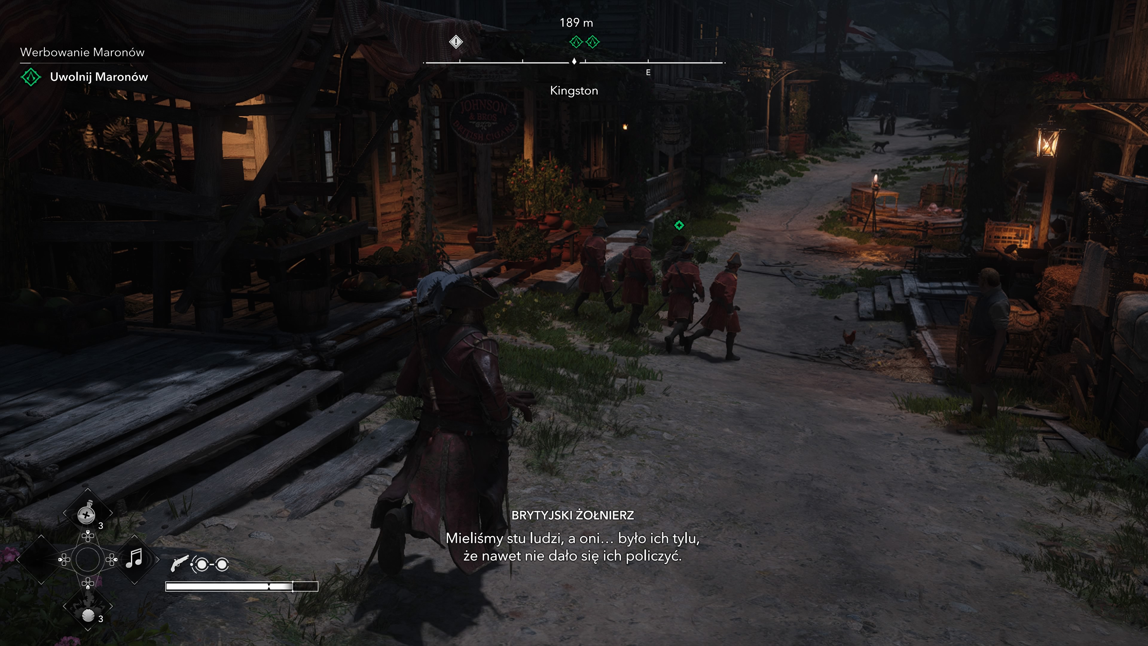 Assassin's Creed Black Flag Resynced - Maron Asasyn, Werbowanie Maronów: Anto, niewolnicy, oficer