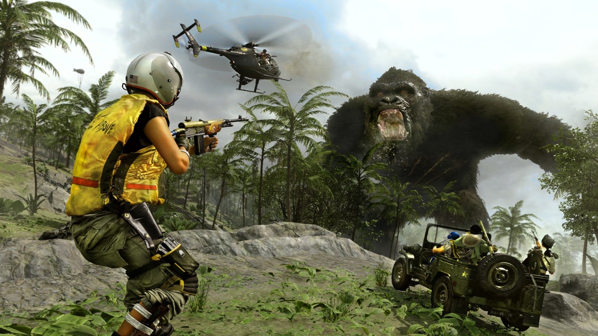 Godzilla i King Kong w Call of Duty Warzone