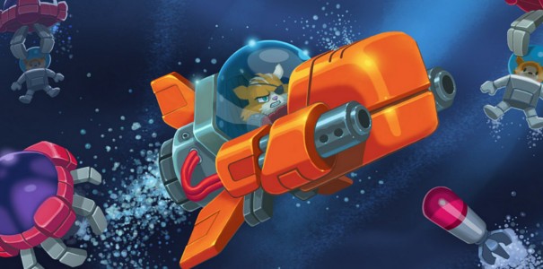 Podwodne walki uzbrojonych kociaków tylko w Aqua Kitty – Milk Mine Defender DX