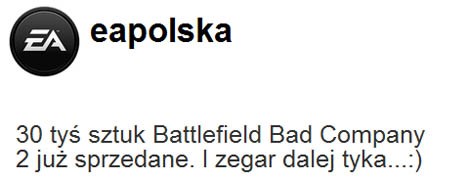 Sporo Polaków wybrało Bad Company 2