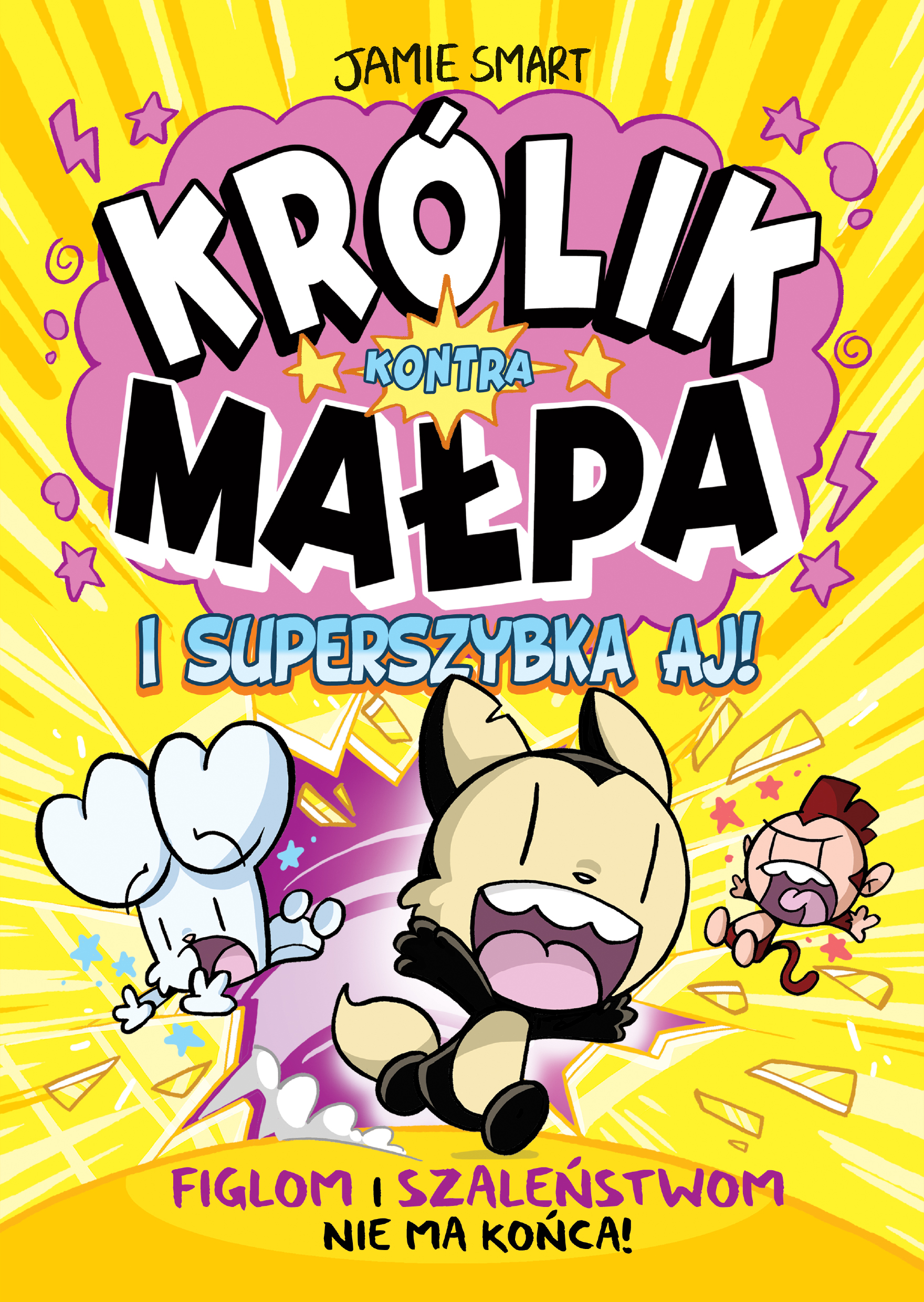 Królik Kontra Małpa i superszybka Aj, tom 4