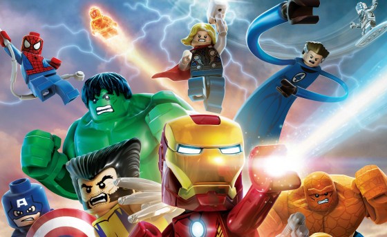 Klockowi herosi na okładce LEGO Marvel Super Heroes