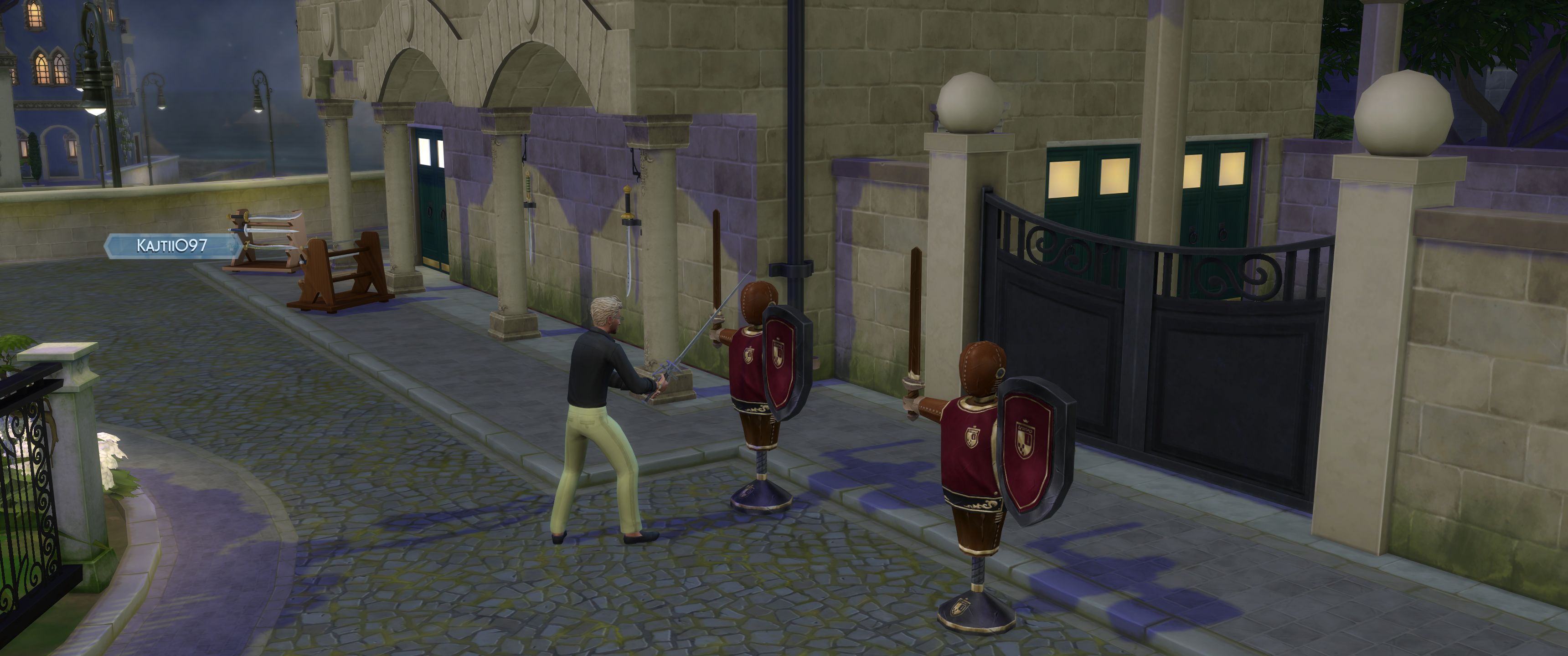 The Sims 4: Królewskie Dziedzictwo - Trening