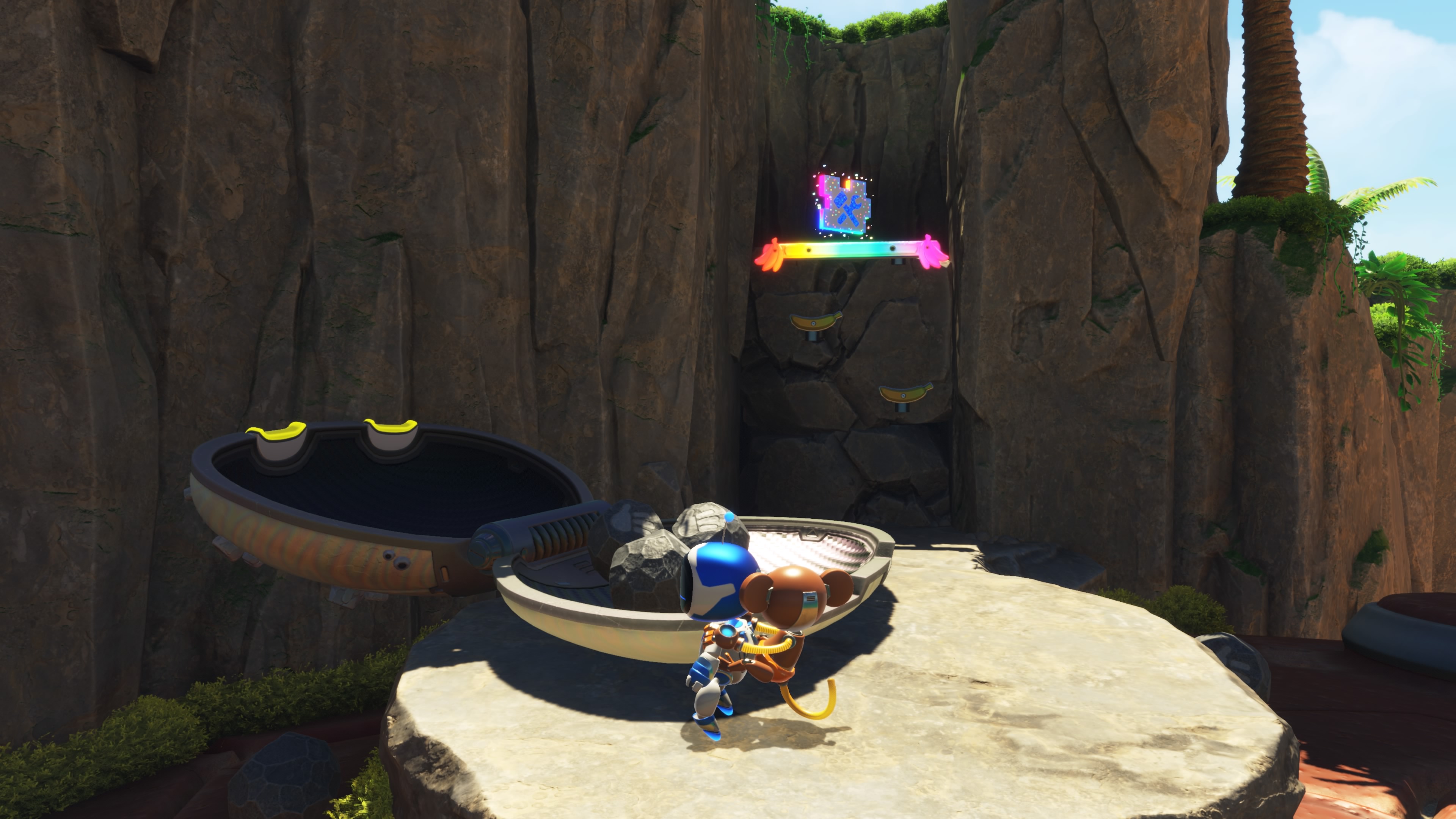 ASTRO BOT - Żywiołowy archipelag: boty, fragmenty układanki (puzzle), teleporty, ich lokalizacja
