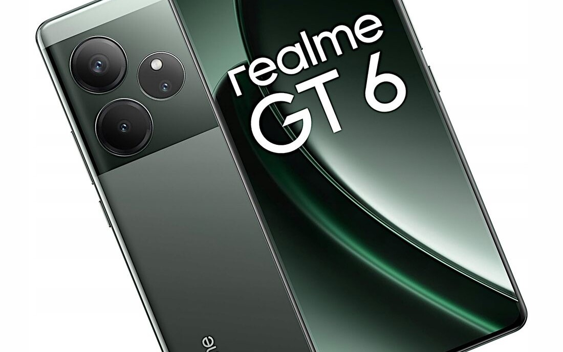 Promocja na smartfon Realme GT 6 8/256 GB OLED 120 Hz - za 1799 zł (rabat 400 zł)