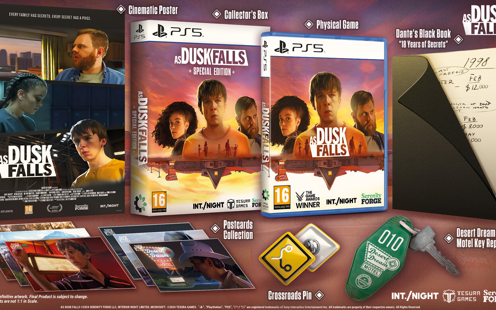 Specjalne wydanie z dodatkami fizycznymi gry As Dusk Falls w świetnej cenie na PS5