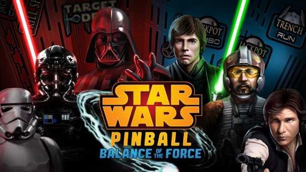 Stół Darth Vader ze Star Wars Pinball: Balance of the Force na filmiku