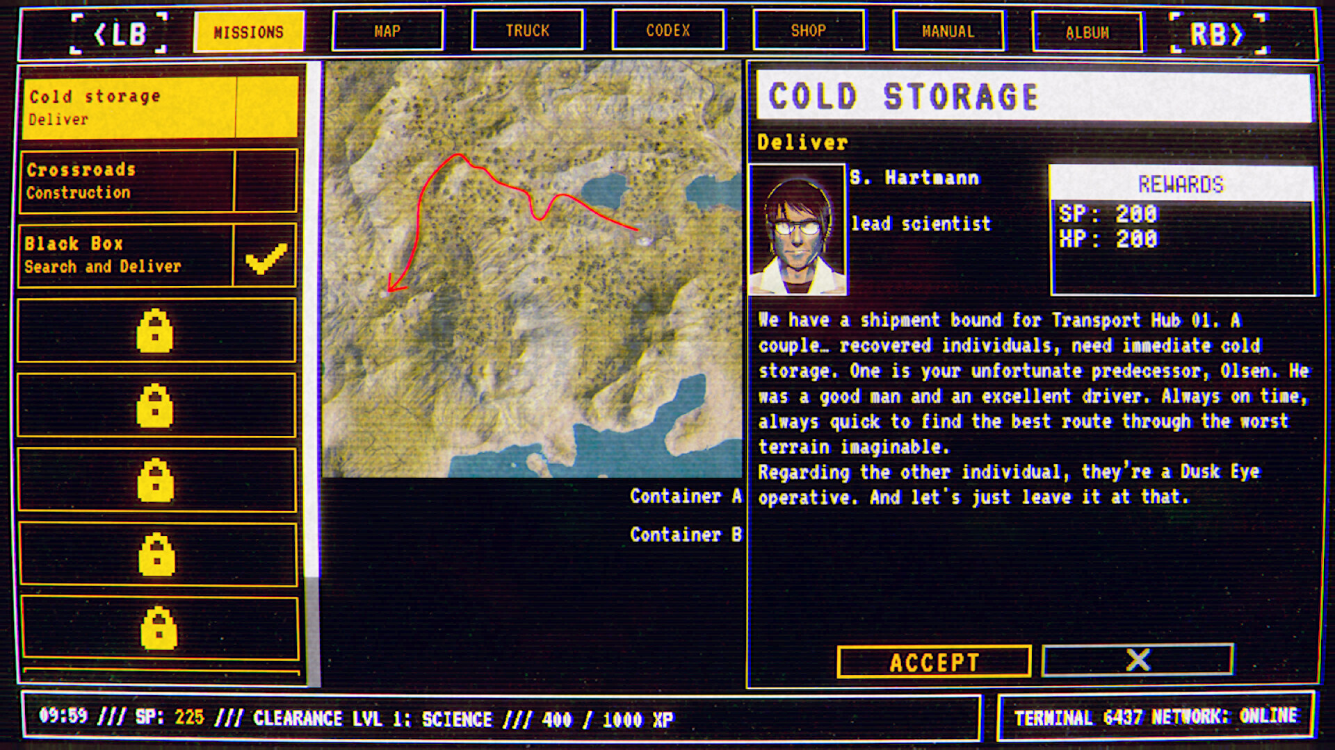 Prospice: Anomalous Logistics #7