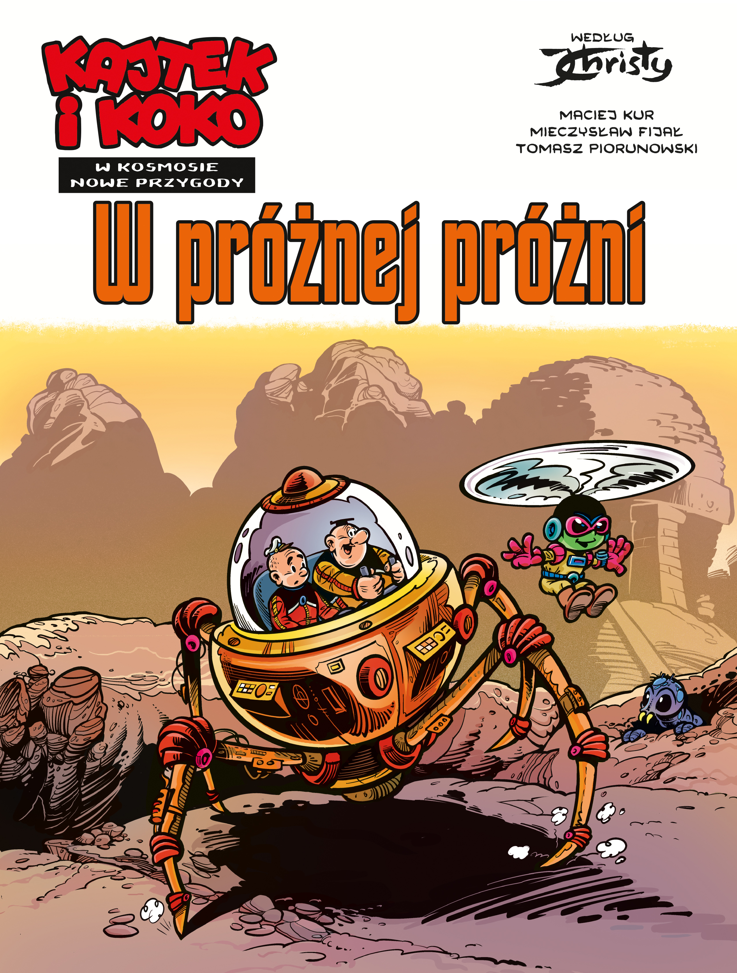 Kajtek i Koko w kosmosie. Nowe przygody. W próżnej próżni, tom 1