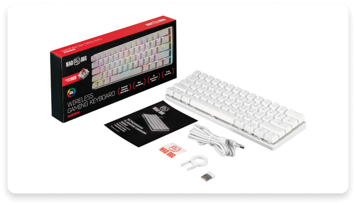 Mad Dog GK850W RGB