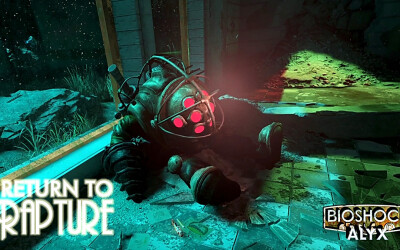 BioShock w VR. Niesamowity mod wprowadza ponad 15 godzin rozgrywki do środowiska Half-Life Alyx