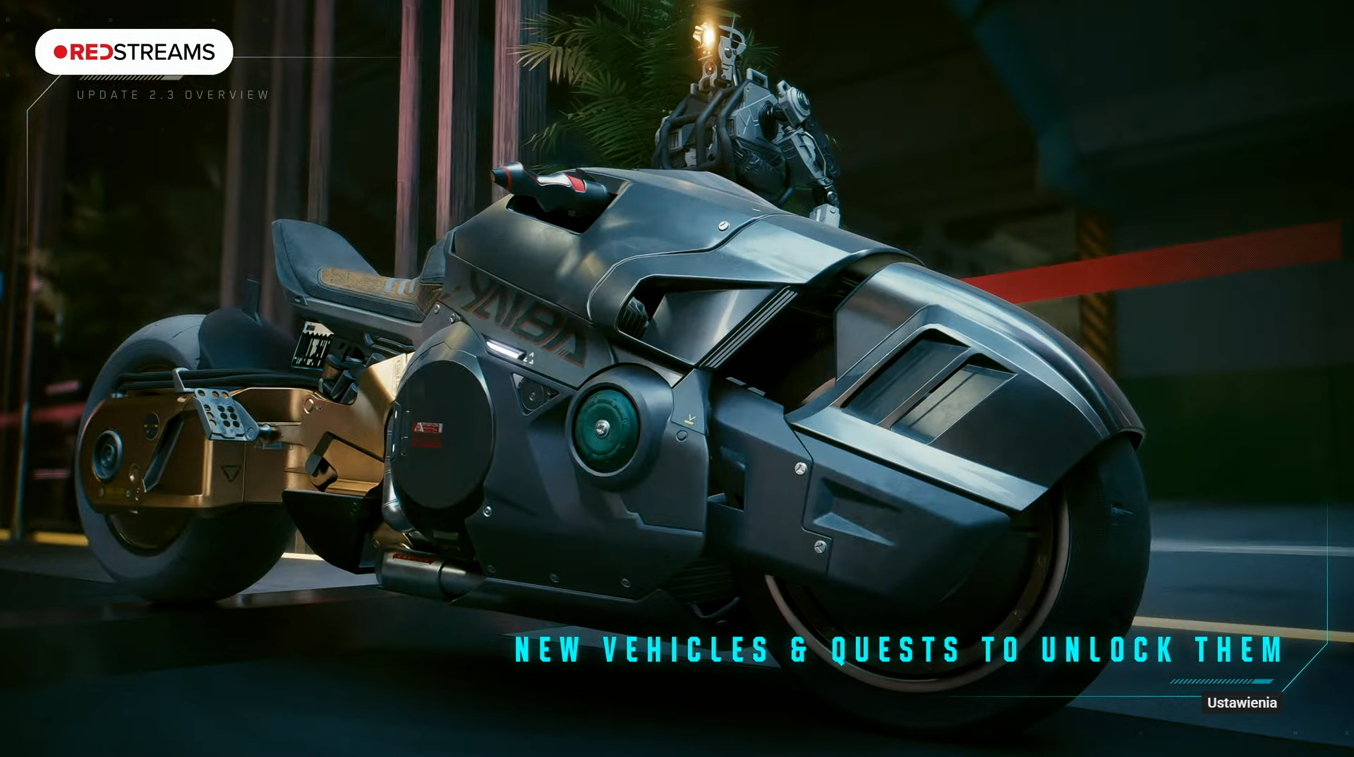 Cyberpunk 2077 new vehicles