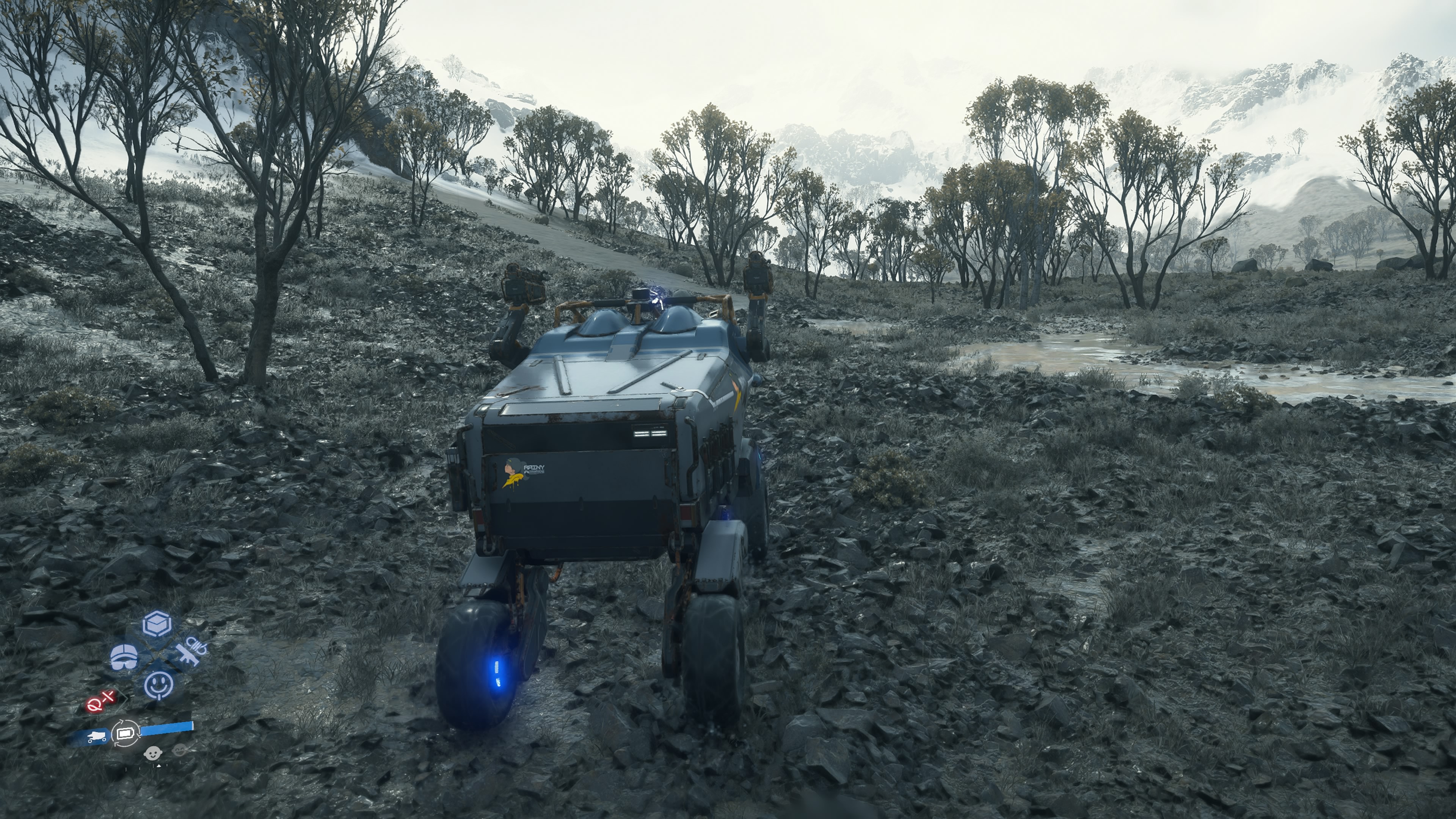 Death Stranding 2 - Zlecenie 36, 37: ośnieżone szczyty, meteoryt, Ryzykant, ratunek