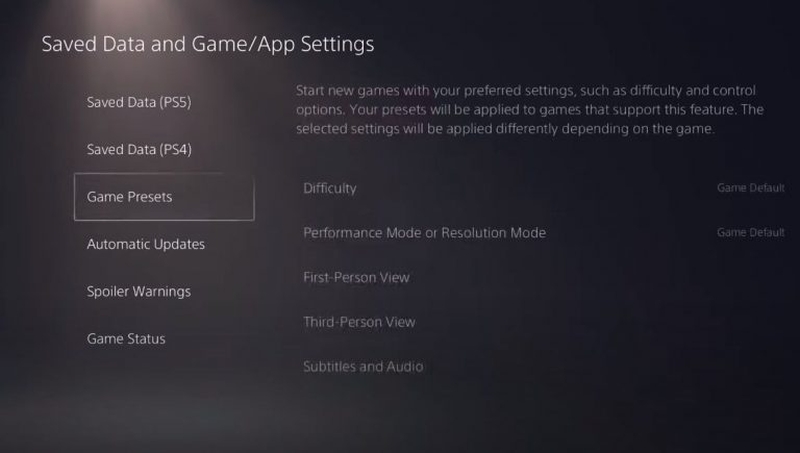 PS5 otrzymało kapitalną funkcję. Sony pozwoli ustawiać presety
