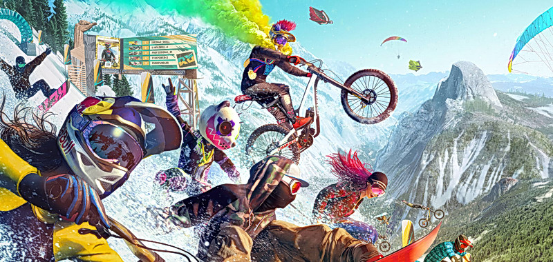 Riders Republic. Ubisoft zaprasza do zabawy w becie. Ekstremalne sportowe wyzwania na zwiastunie
