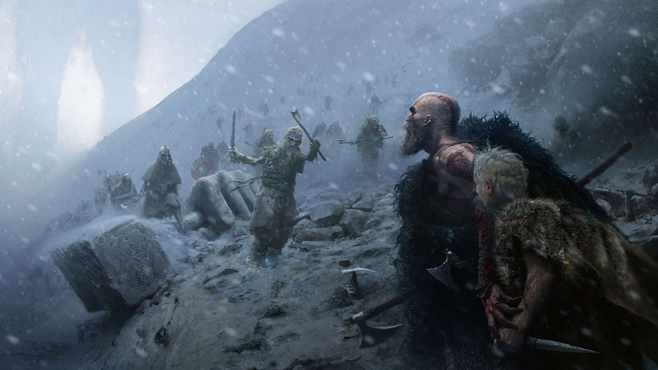 God of War. Głos Kratosa i reżyser gry na wycieczce w Norwegii