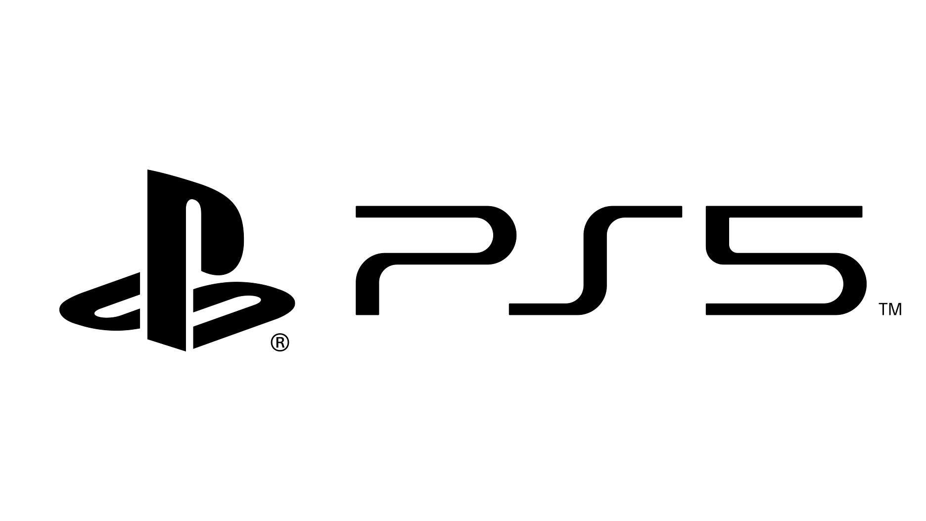 PS5 logo białe