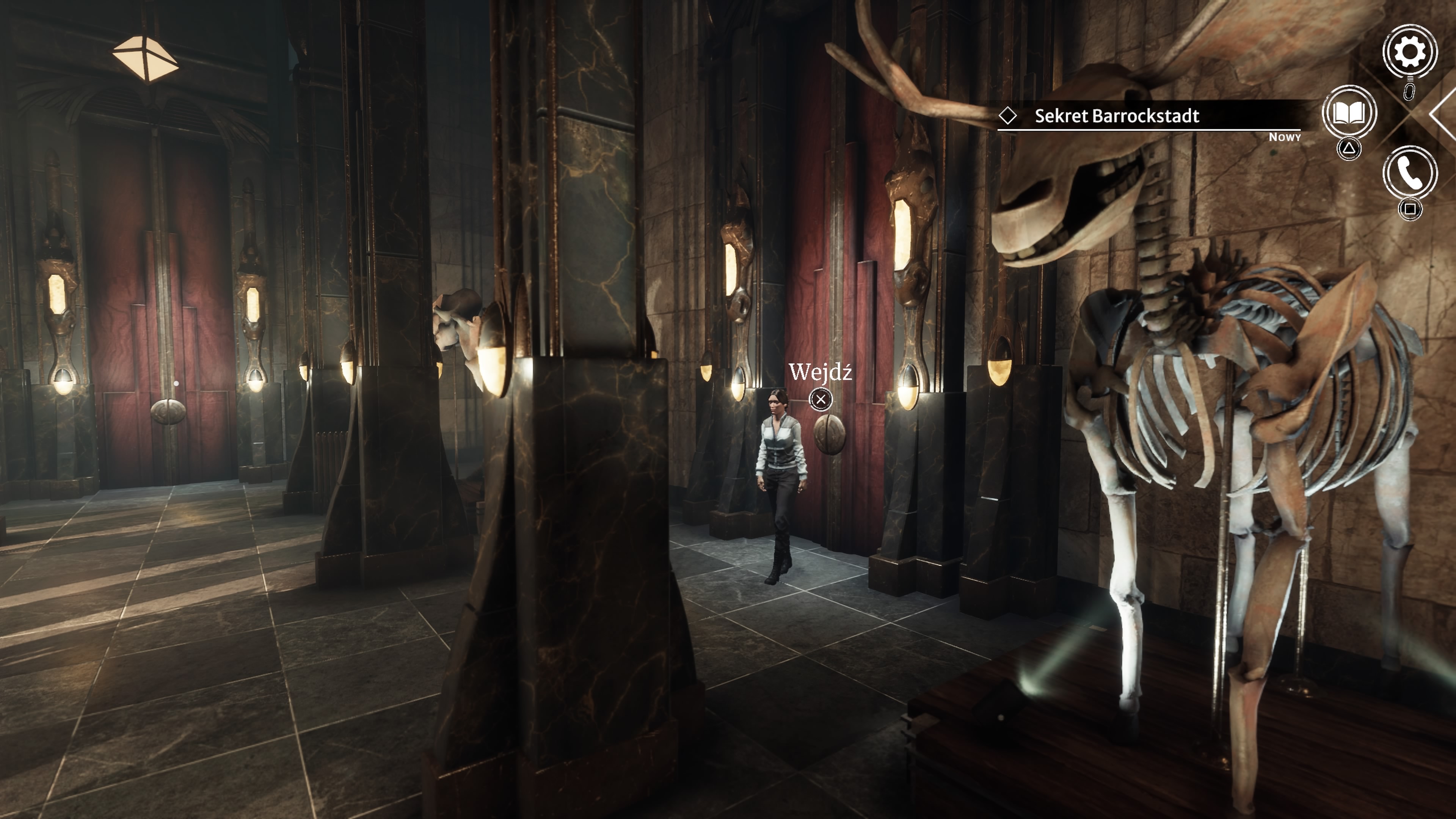 Syberia Remastered - Uniwersytet Barrockstadt: maszyna nakręcająca, rektorzy, biblioteka, zawiadowca, Pons