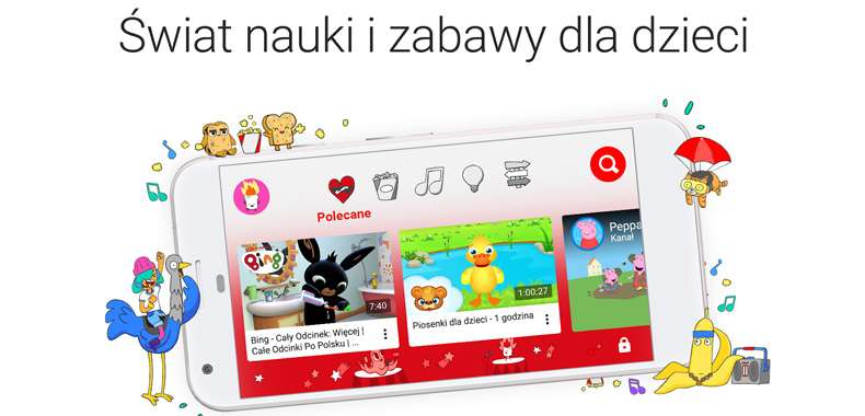 YouTube Kids wreszcie dostępne w Polsce
