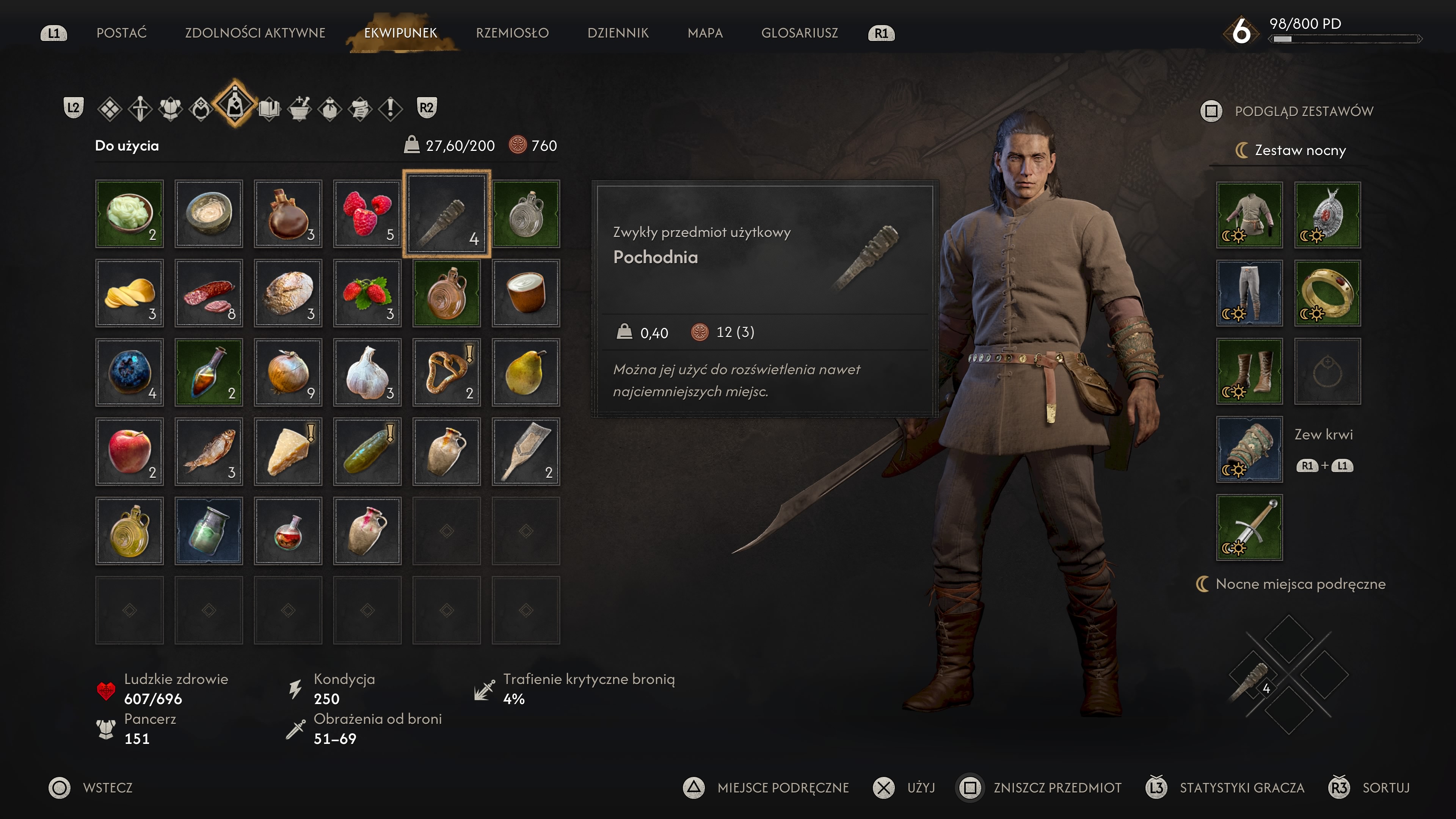 The Blood of Dawnwalker - Pochodnia, latarnia, jak rozświetlić i zapalić w ciemnych miejscach?