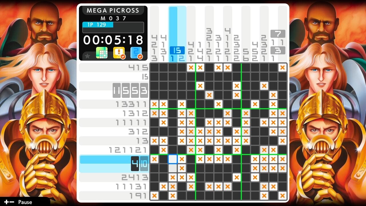 PICROSS S Capcom Classics edition #8