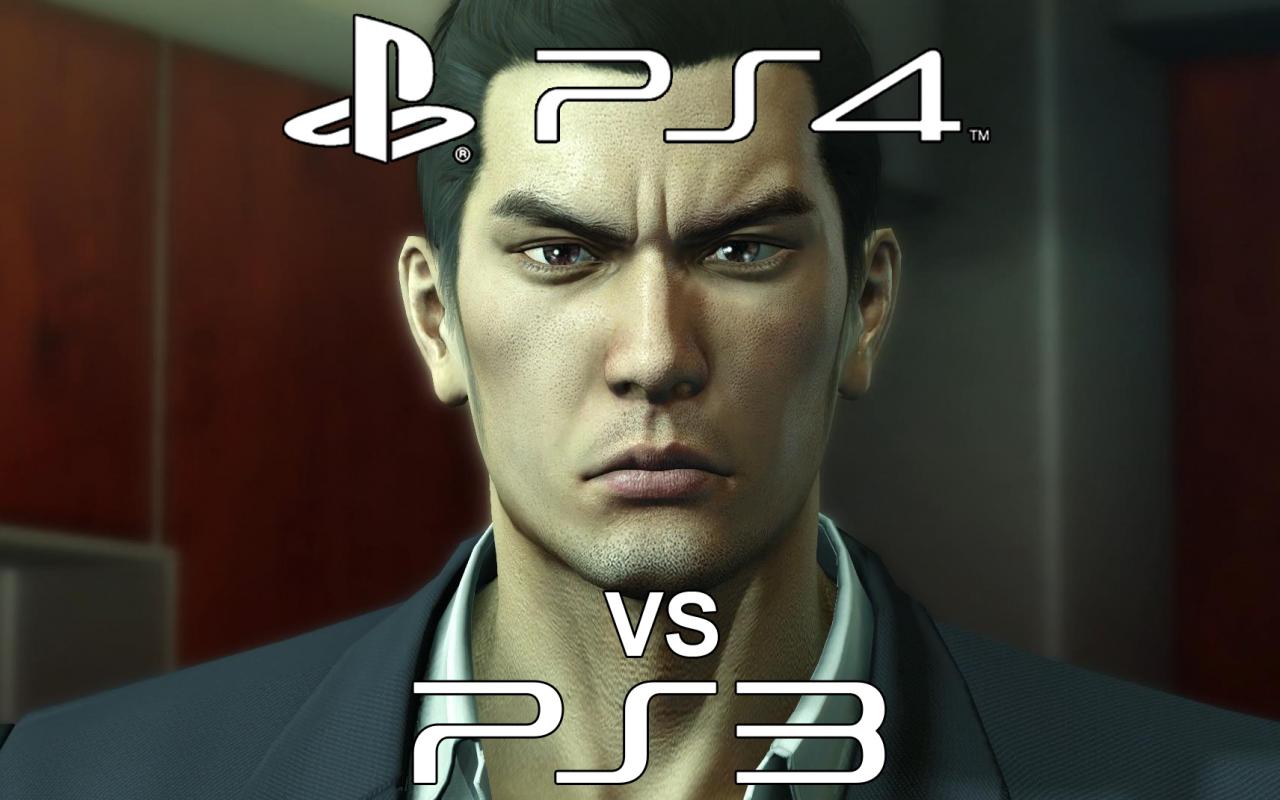 Porównanie screenshotów z Yakuza: Zero - PS4 vs PS3