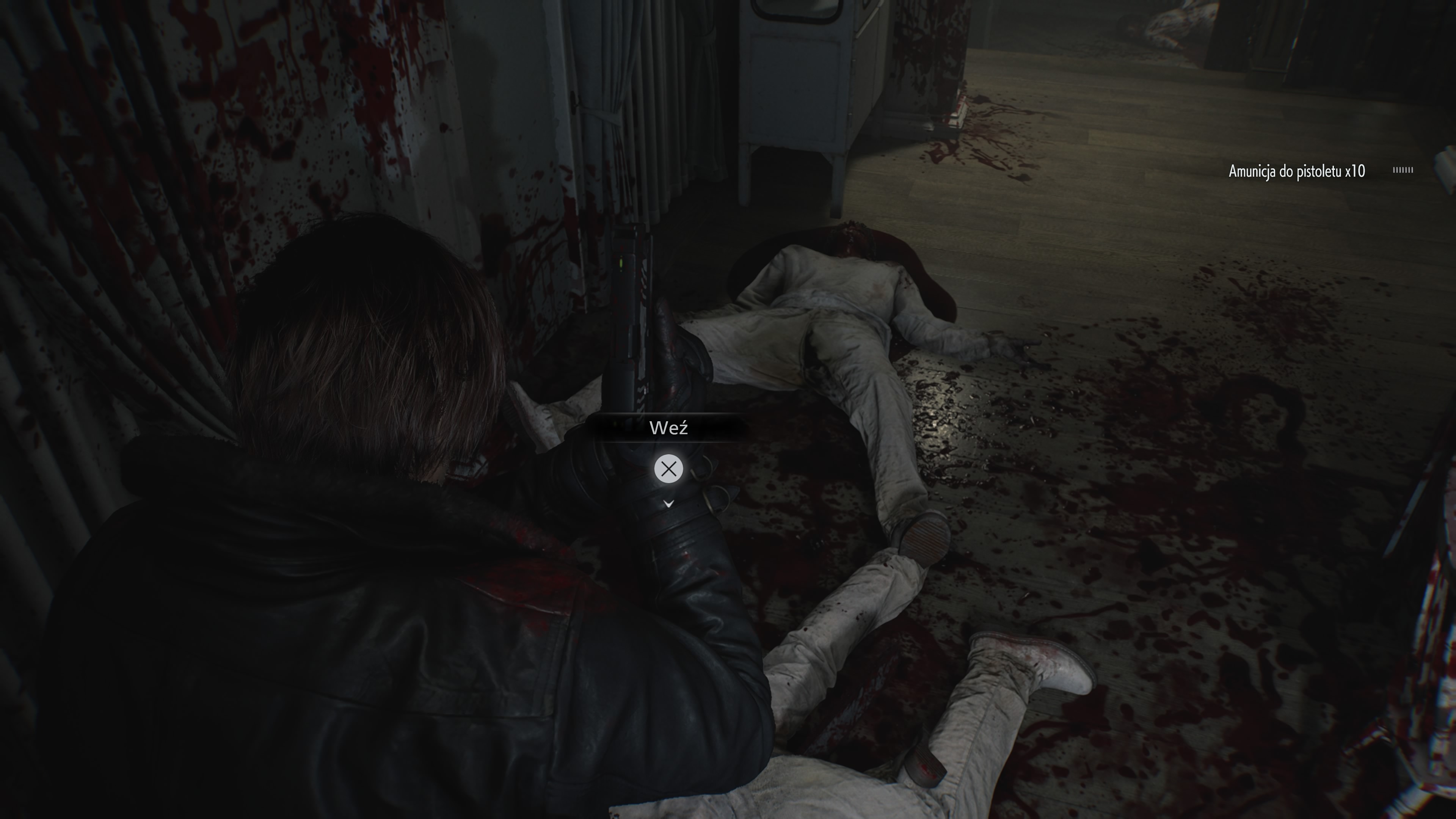 Resident Evil Requiem - Leon: klinika Rhodes Hill, Gideon, piła łańcuchowa