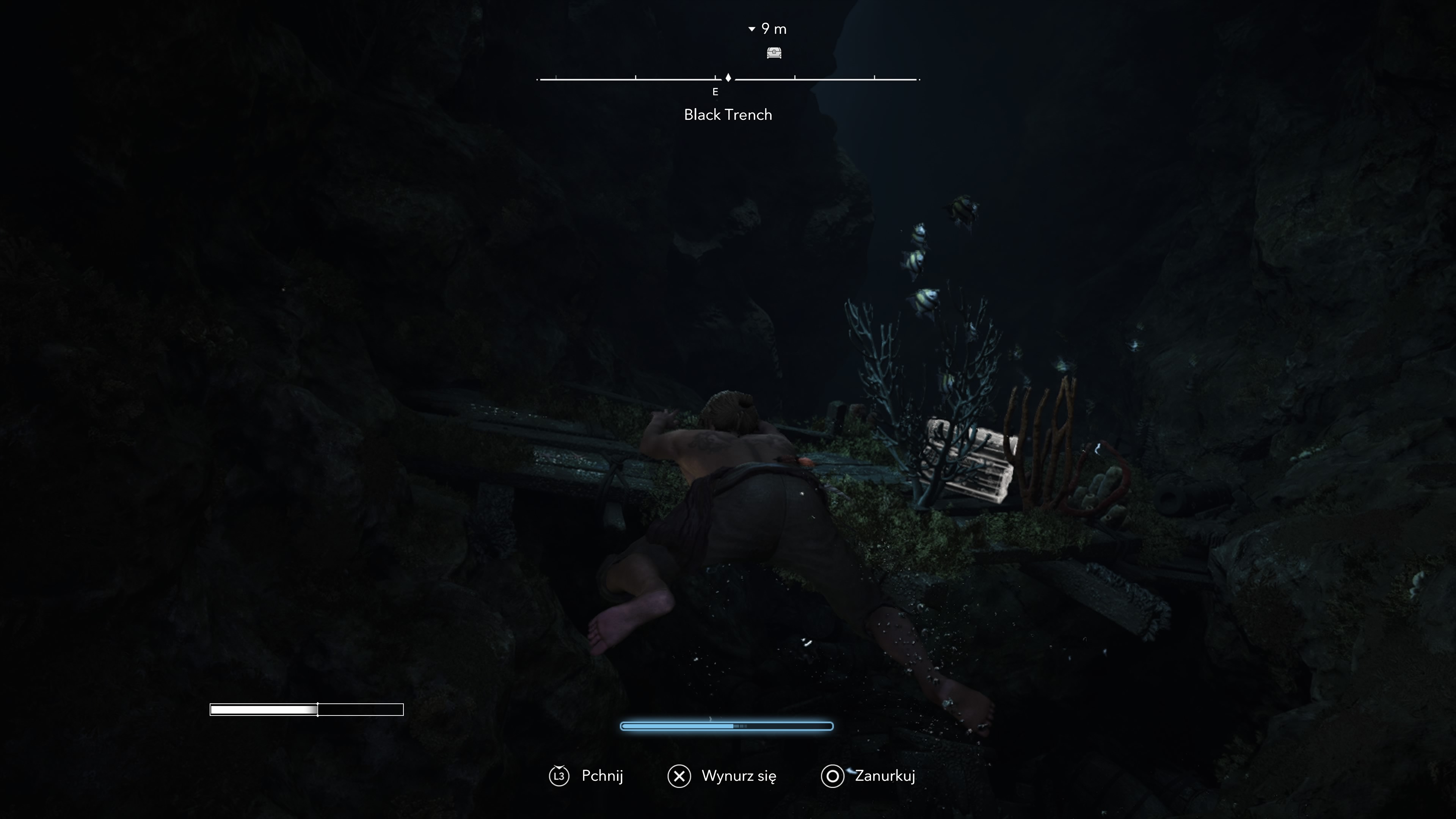 Assassin's Creed Black Flag Resynced - Wrak Black Trench: skrzynie i sekrety
