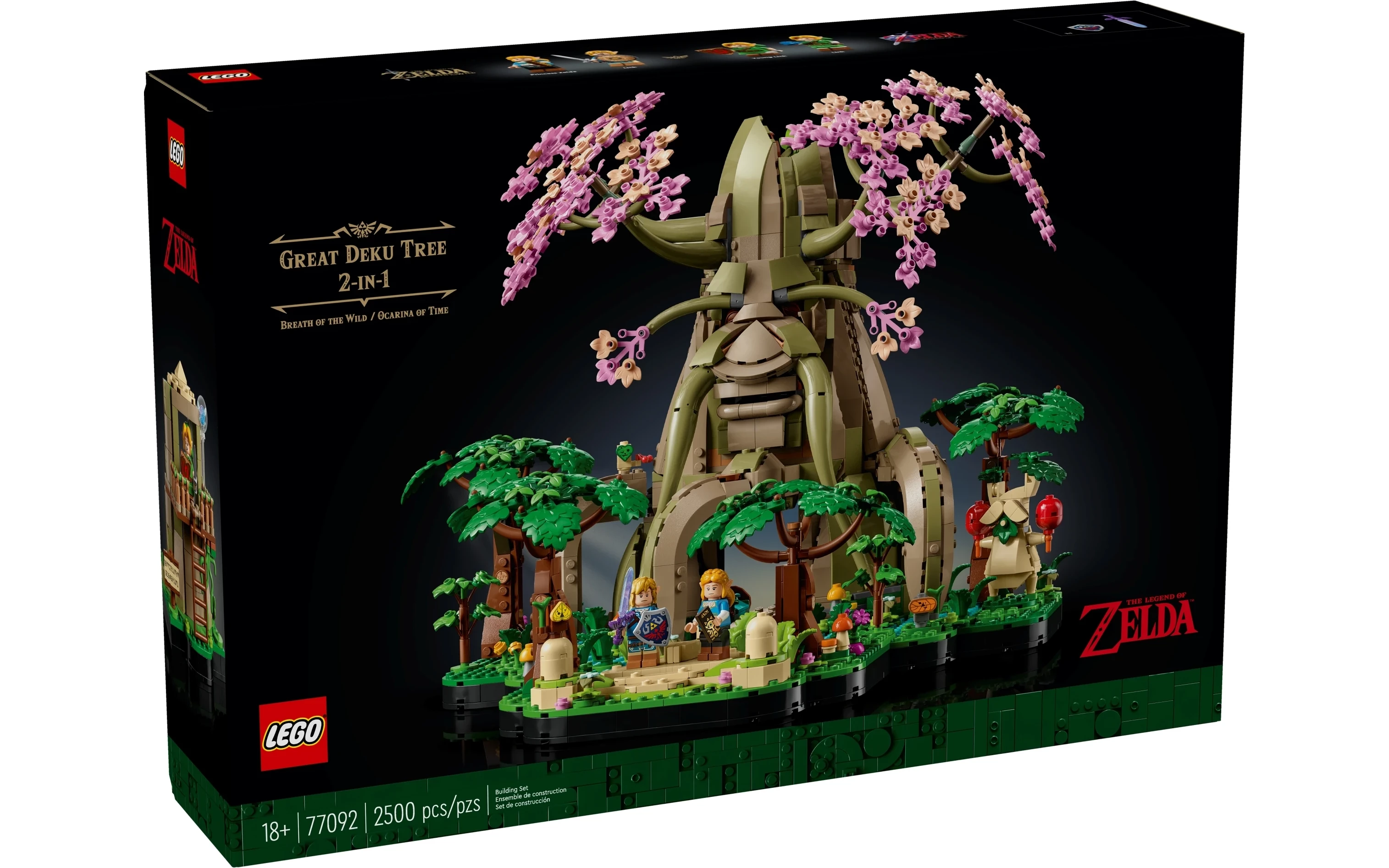 Promocja na zestaw LEGO ICons Zelda - Wielkie Drzewo Deku - za 1063 zł (rabat 190 zł)