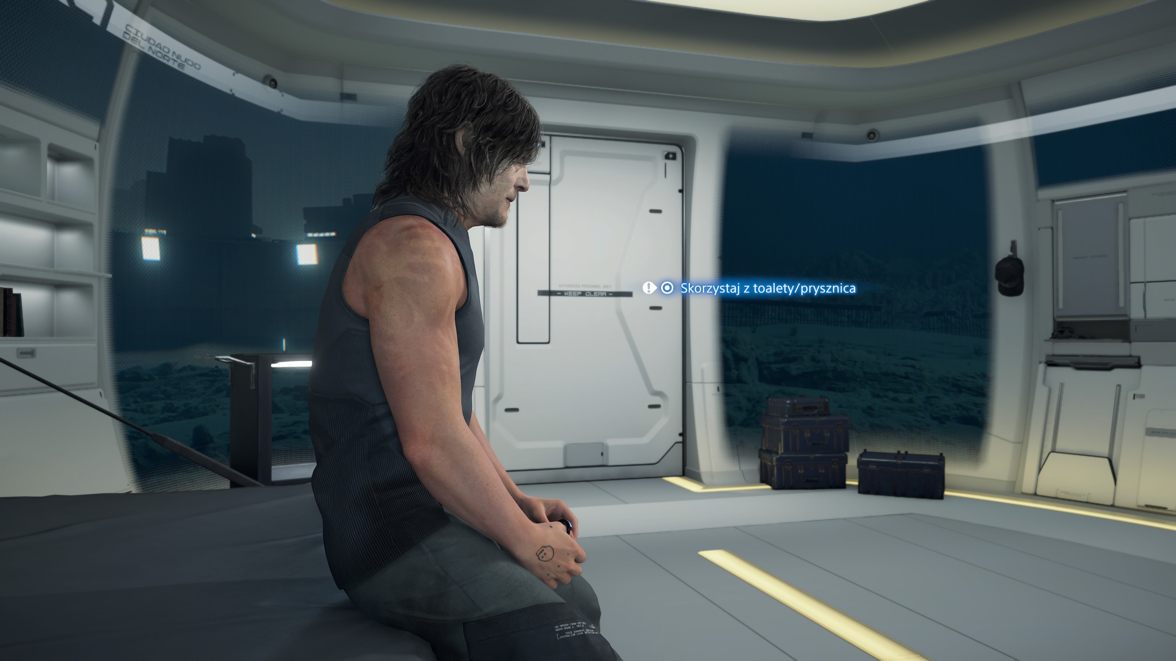 Death Stranding 2 - Zlecenie 2: Dostarcz bramę sieci chiralnej do C1, Ciudad Nudo del Norte, bandyci, broń