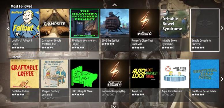 Oficjalna obsługa modów w Fallout 4 niedługo na konsolach; na PC już wystartowała beta!