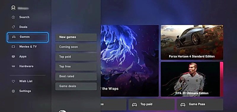 Nowy Xbox Store w akcji. Filmik z ulepszonego interfejsu