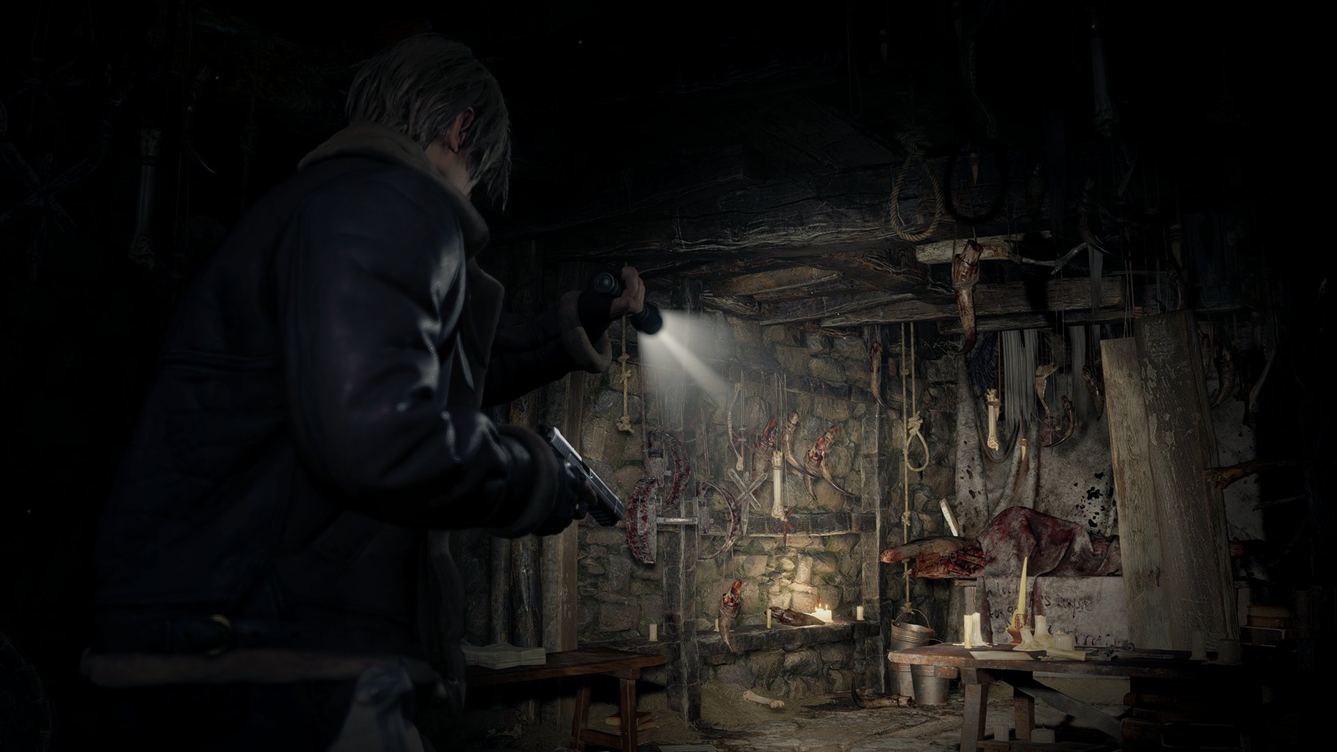 RE 4 Remake piwnica