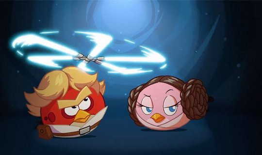 Angry Birds Star Wars i gameplay